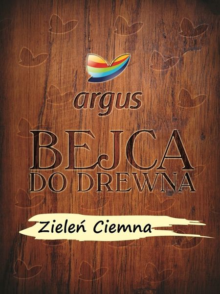 Bejca farba do drewna papieru ZIELONY CIEMNY zdjęcie 1