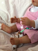LALKA REBORN JAK ŻYWA BOBAS DZIEWCZYNKA DUŻA 55 cm jak prawdziwa