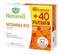 Naturell Witamina B12 100 tabletek