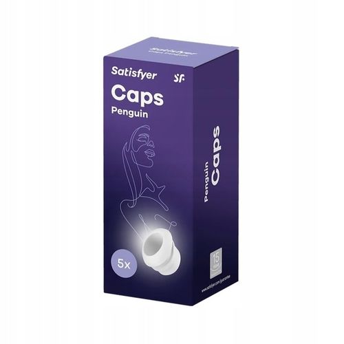 Satisfyer Penguin wymienne nakładki końcówki do wibratora pingwina 5 szt na Arena.pl