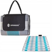 KOC PIKNIKOWY Z IZOLACJĄ PLAŻOWY 200x240 cm MATA DUŻA WODOODPORNA PLAŻOWA