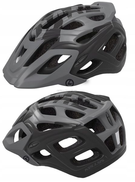 Kask rowerowy KELLYS DARE ENDURO CZARNY S/M 54-58 zdjęcie 1