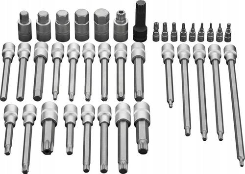NEO ZESTAW BITÓW BITY I NASADEK TORX HEX RIBE STAR 1/2 38SZT KLUCZE na Arena.pl