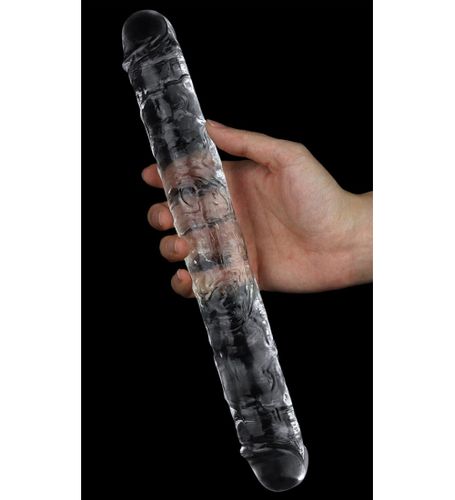 Przezroczyste podwójne dildo na Arena.pl