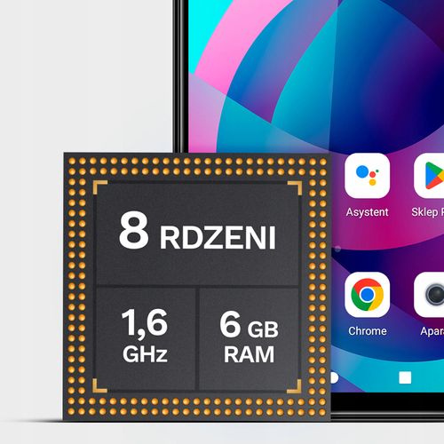 Smartfon Kruger&Matz LIVE 11 6,56" 6/128GB NFC DualSIM 5000mAh LTE czarny na Arena.pl