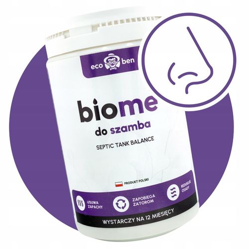 Bakterie do szamba BIOME Preparat do oczyszczalni ZAPACH TŁUSZCZ 1KG na Arena.pl