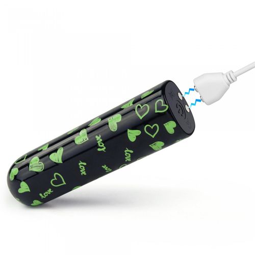 rechargeable glow in the dark heart massager na Arena.pl
