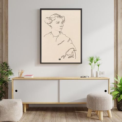 Lilly Steiner, Egon Schiele - plakat 30x40 cm na Arena.pl