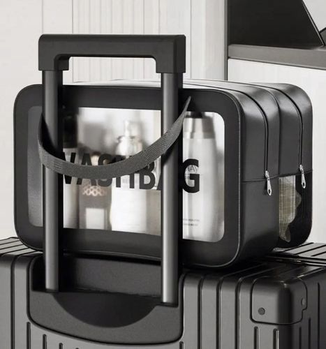 Podwójna Kosmetyczka Podróżna Organizer Podróżny Damska Męska Duża Pojemna na Arena.pl