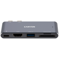 canyon hub ds-5 5 w 1 thunderbolt 3 4k szary