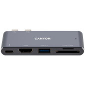 canyon hub ds-5 5 w 1 thunderbolt 3 4k szary