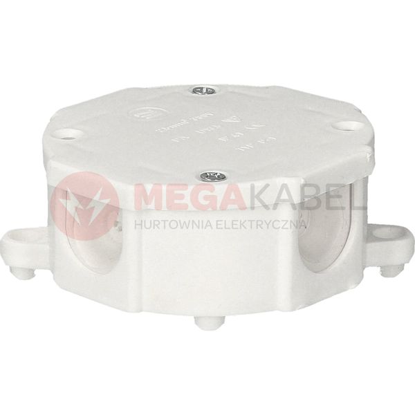 Puszka biała nt IP41 79x79x37 075-01 Viplast zdjęcie 4