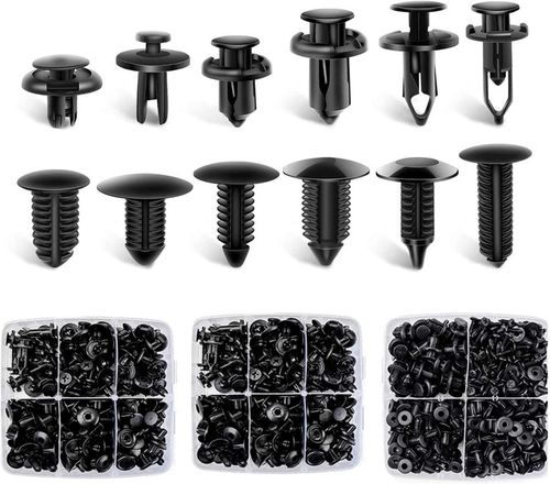 SPINKI SAMOCHODOWE KLIPSY KOŁKI DO AUTA TAPICERKI 680 SZTUK 5x NARZĘDZIA na Arena.pl