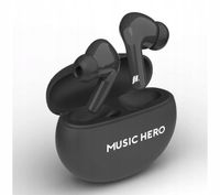 SŁUCHAWKI BEZPRZEWDOWE MUSIC HERO TWS X-BEAT DOKANAŁOWE BLUETOOTH CZARNE