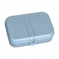 LUNCHBOX Z PRZEGRÓDKAMI NIEBIESKIE PUDEŁKO 23,2X16,6X6,2 CM PASCAL L KOZIOL