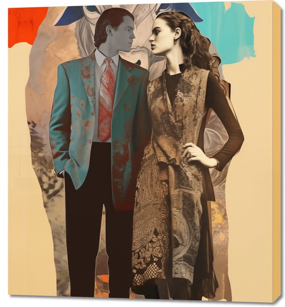 Obraz 90x100cm Dialog Kultur zdjęcie 1