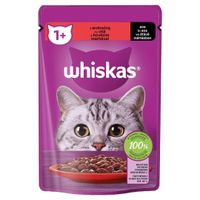 Whiskas Karma dla kota w saszetkach Wołowina 85 g