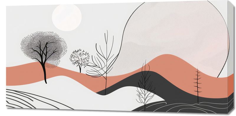 Obraz 100x50cm Półcień Widoku zdjęcie 1