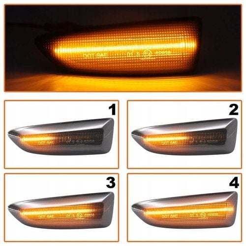 Kierunkowskazy Boczne Dynamiczne Pływające Led Opel Astra J K Zafira C na Arena.pl