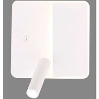 Lampa ścienna z regulacją ALMA 22-75994 LED 9W 4000K kwadratowy biały