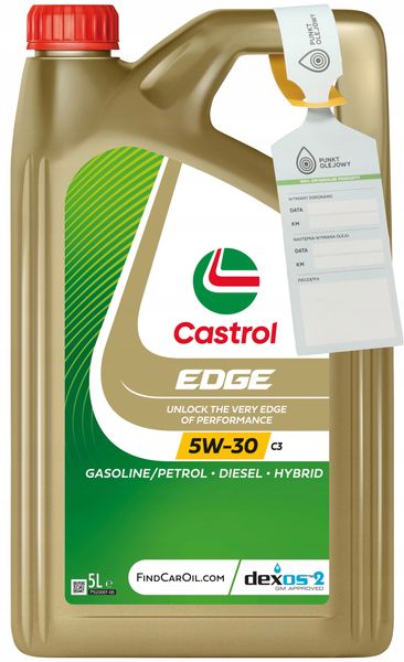 OLEJ CASTROL 5W-30 LL EDGE TITANIUM 5L zdjęcie 8