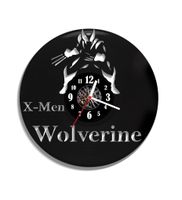 Zegar ścienny z płyty winylowej Wolverine 9.3