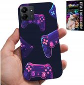 ETUI DO XIAOMI POCO C65 - CASE DLA GRACZA, WZORY Z GIER + FOLIA
