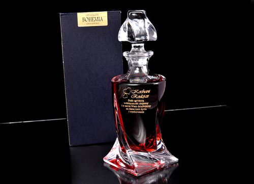 Karafka podziękowanie na urodziny ŚLUB 6kieliszków na Arena.pl