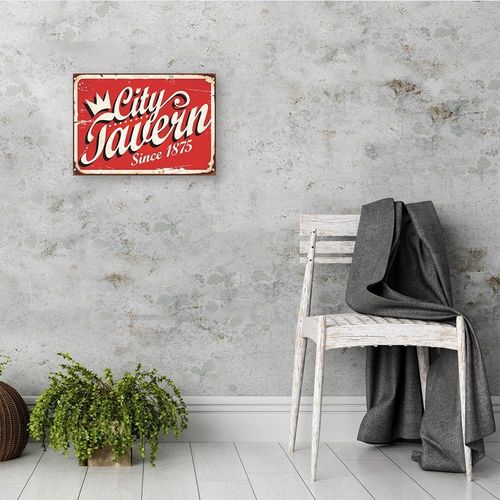 Obraz na płótnie – Canvas, Retro szyld tawerna 60x40 na Arena.pl