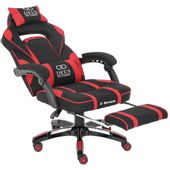 Fotel Gamingowy DEUS X-Stream RED z tkaniny