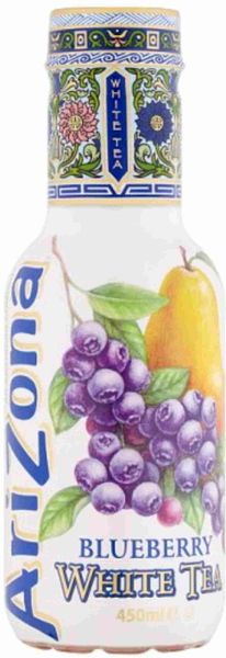 ARIZONA White Tea Blueberry 450 ml zdjęcie 1