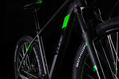 Rower Cube Aim Race 29 19 black flashgreen GRATIS na Arena.pl