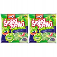 nimm2 Śmiejżelki Jabłkominki Żelki owocowe wzbogacone witaminami 90 g x 2