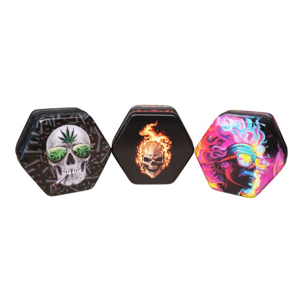 Hexagonalne Grindery Mix Grafik zdjęcie 4