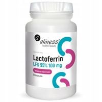 Aliness LAKTOFERYNA LFS 95% 100 mg 30 kapsułek ODPORNOŚĆ WIRUSY ANEMIA