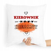 Poduszka Prezent Dla Kierownika Kierownik Idealny Z Nadrukiem Ze Zdjęciem