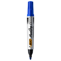 bic marking 2000 ecolutions marker niebieski z okrągłą końcówką 1 sztuka