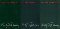 Historia estetyki Tom 1-3 Władysław Tatarkiewicz