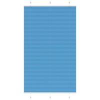 Roleta plisowana niebieska 120x200 cm Szerokość tkaniny 119,4cm