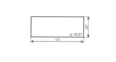 szyba tylna dolna ciągnika URSUS C-360 Kabina Smolniki Koja na Arena.pl
