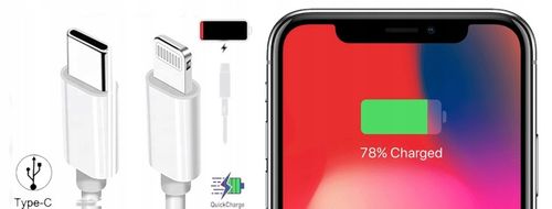 KABEL USB C - LIGHT UNIWERSALNY IPHONE 2M PRZEWÓD ŁADOWANIA na Arena.pl