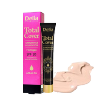 Delia podkład kryjący SPF20 nr 53 Porcelain - 30ml