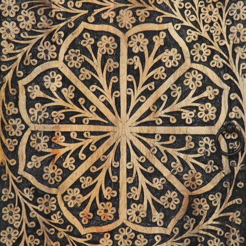 Szafka łazienkowa, 38x33x160 cm, lite drewno mango na Arena.pl