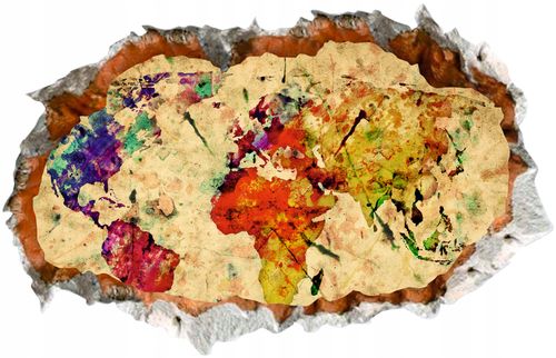 Naklejka efekt 3D czerwone maki duży wybór wzorów na Arena.pl