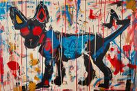 Plakat 30x20cm Miejski Pies