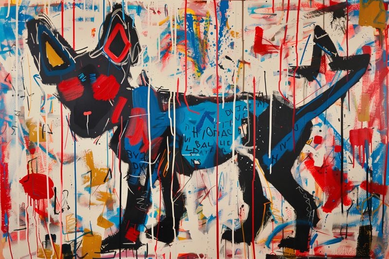 Plakat 30x20cm Miejski Pies zdjęcie 1