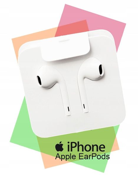 ORYGINALNE SŁUCHAWKI APPLE EARPODS LIGHTNING MMTN2ZM/A IPHONE XS 12 13 14 zdjęcie 2