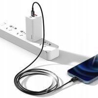 Kabel niktrade USB typ C - Apple Lightning 1 m czarny
