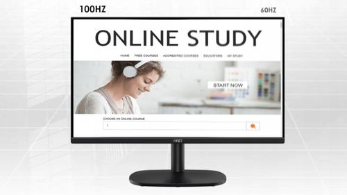 Monitor 23,8" MSI PRO MP245V | 1920x1080 (FHD) | 100Hz | 1ms | VA | 16:9 | na Arena.pl