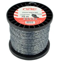 ŻYŁKA TNĄCA NAC DO KOS I PODKASZAREK 3 MM 75 MB SKRĘCANY KWADRAT + RDZEŃ